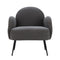 Boucle Armchair – Charcoal