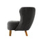 Accent Armchair – Bedroom Style, Charcoal