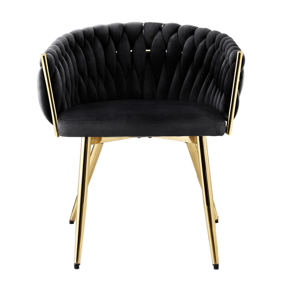 Haven Dining Chair – Black – Single