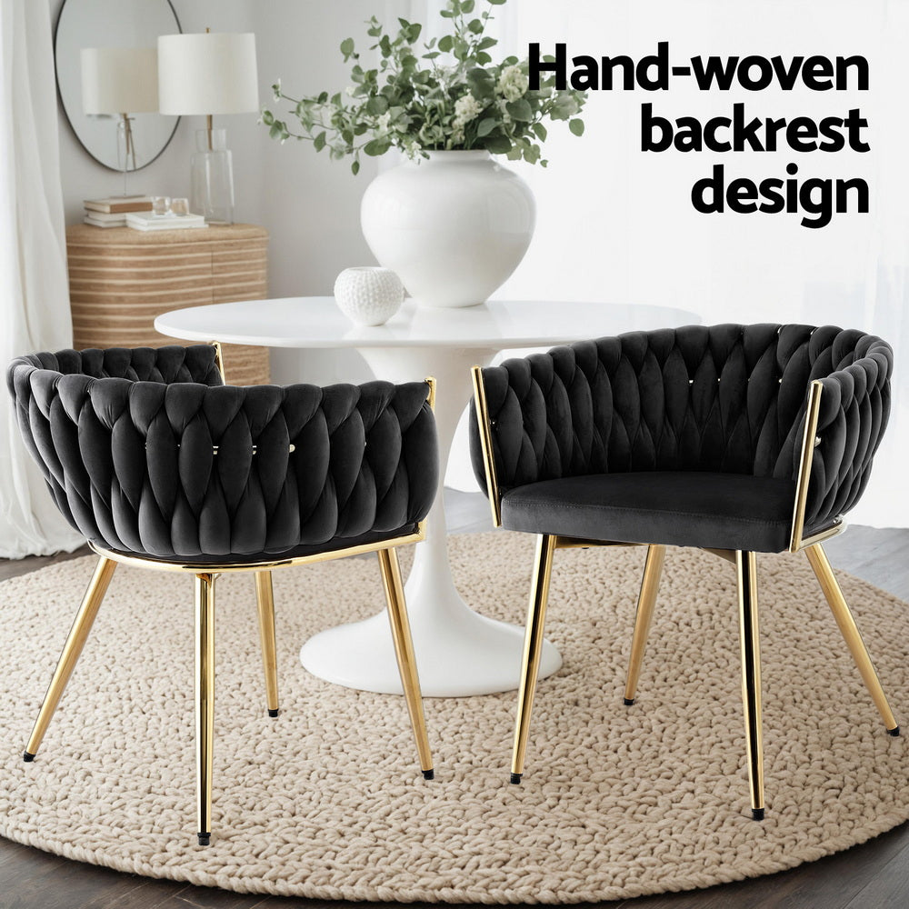 Haven Dining Chair – Black – Single