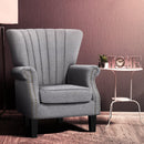 Wingback Armchair - Grey