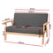 2-Seater Sofa Armchair