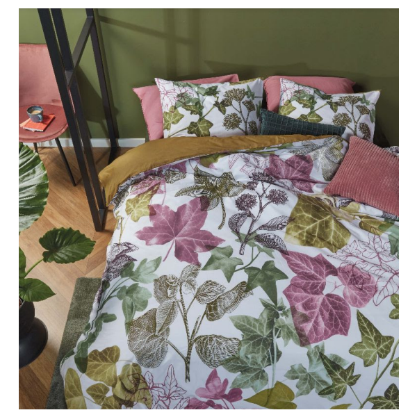 Ivy Cotton Percale Multi Quilt Cover Sets – Queen