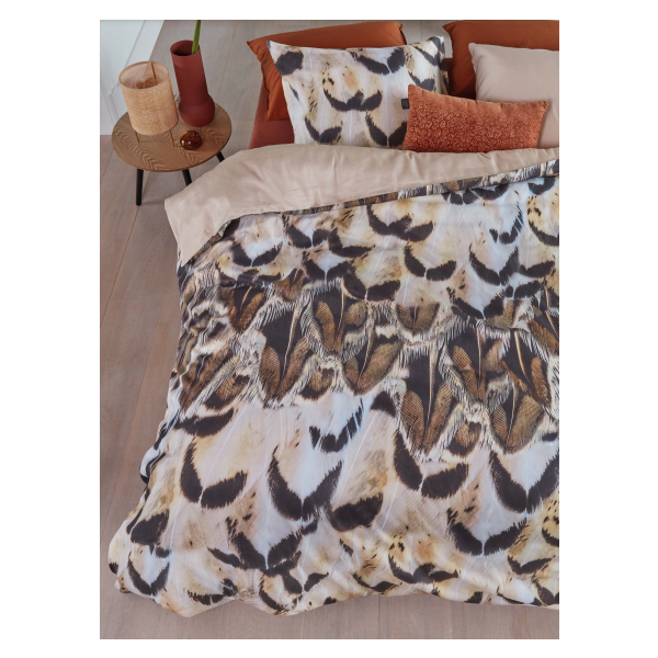 Giselle Cotton Sateen Natural Quilt Cover Sets – Queen