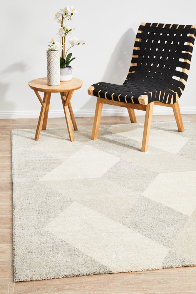 Clement Grey Modern Rug Rugs