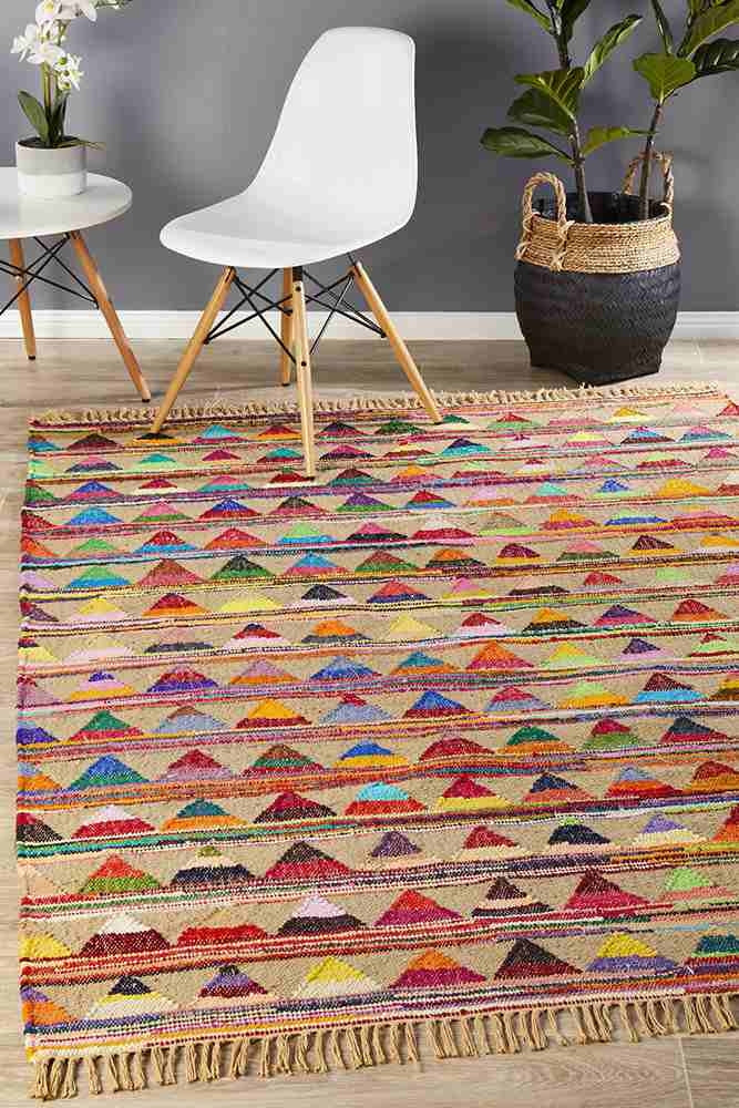 Savoy Multi Modern Rug Rugs