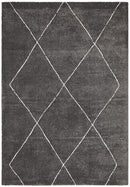 Aria Charcoal Plush Rug Rugs