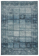 Aegean Blue Modern Rug Rugs