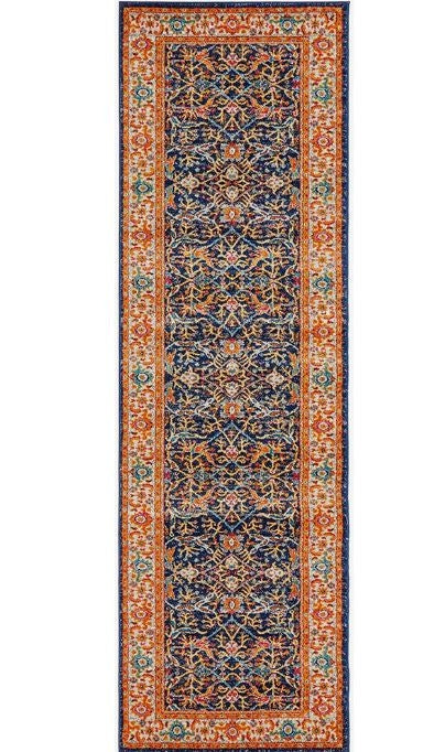 Solace Multi Modern Rug (Runner) Rugs