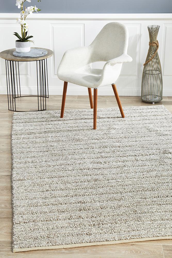 Orion Modern Rug – Beige – 225 x 155 cm