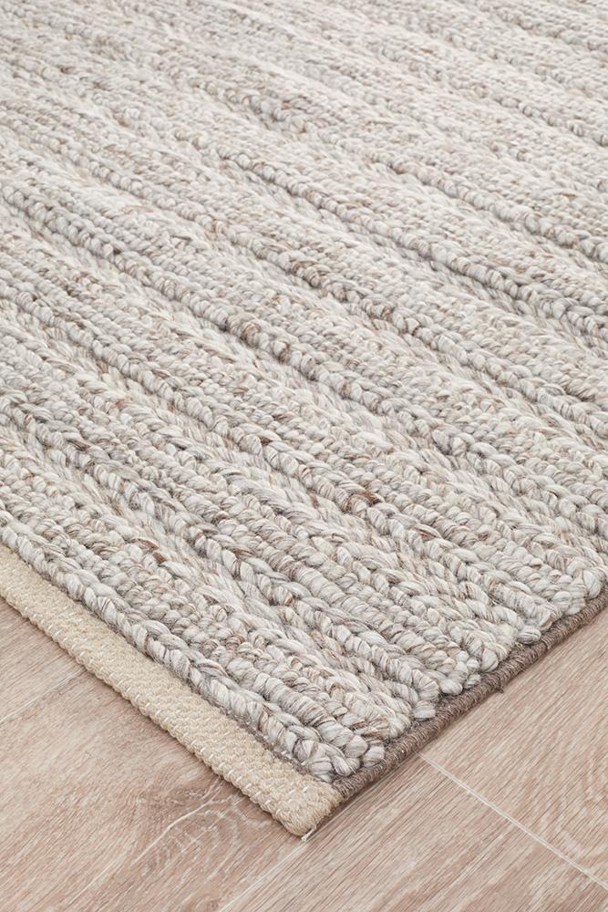 Orion Modern Rug – Beige – 225 x 155 cm
