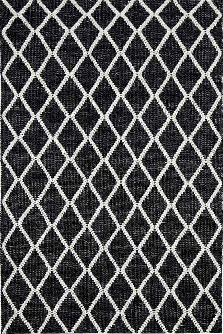 Verona Black Modern Rug Rugs