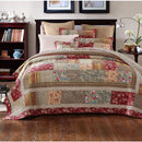 Broadway 100% Cotton Quilted 3 pcs Bedspread Coverlet Set – Queen