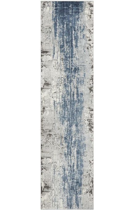 Cove Blue Modern Rug (Runner) Rugs