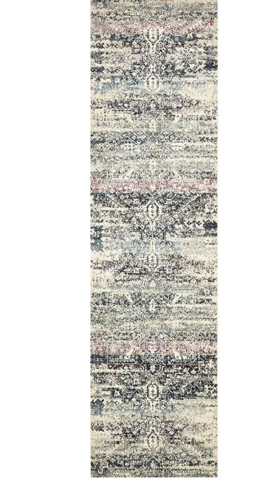 Elara Blue Modern Rug (Runner) Rugs