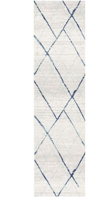 Eden Blue Modern Rug (Runner) Rugs