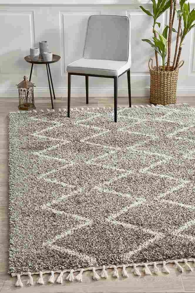 Valencia Grey Modern Rug Rugs