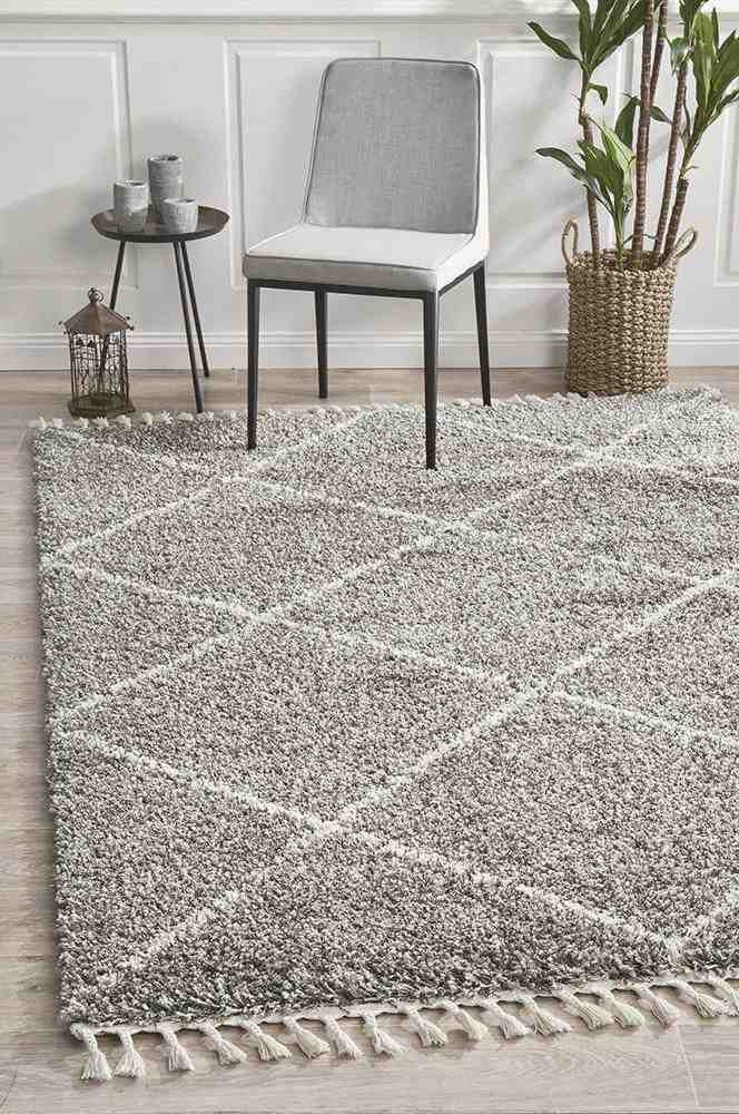 Capri Grey Modern Rug Rugs