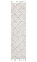 Valencia Pink Modern Rug (Runner) Rugs