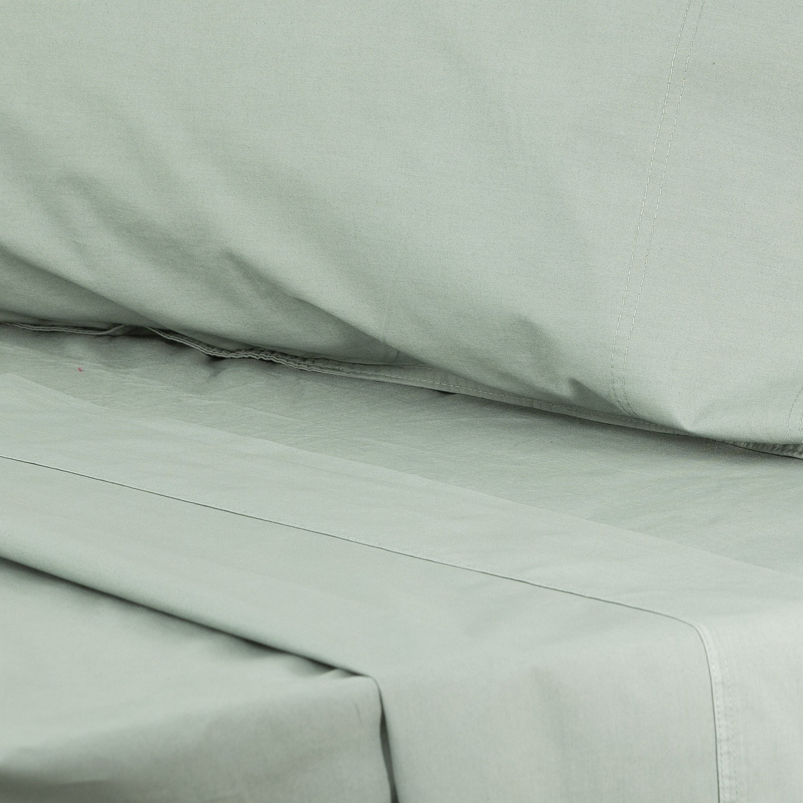 Helena Vintage Stone Washed Cactus Sheet Set – King