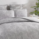 Bengali Jacquard Silver European Pillowcase