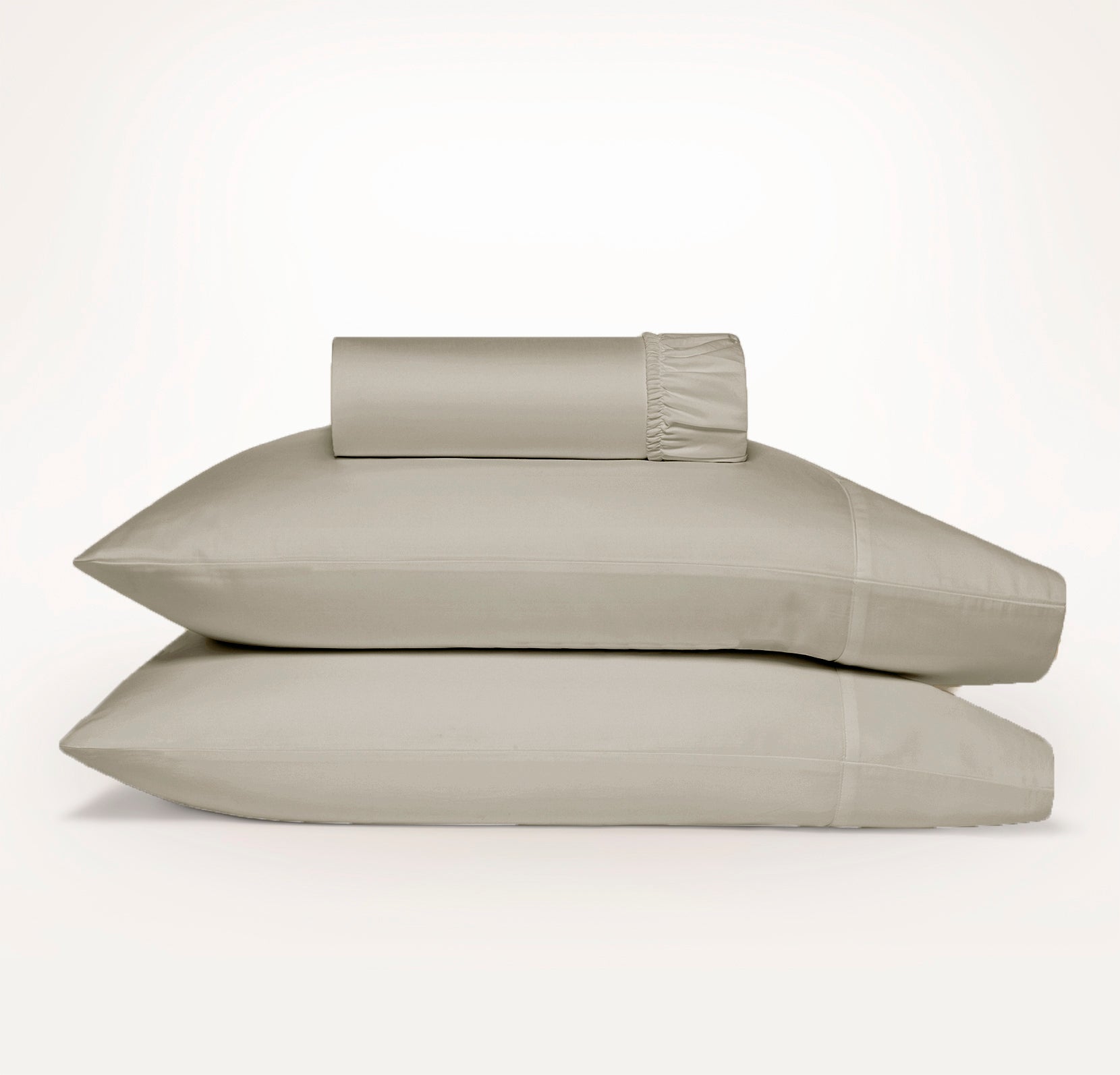Nova 1500 Thread Count Cotton Blend Fitted Sheet Set – Beige – Queen