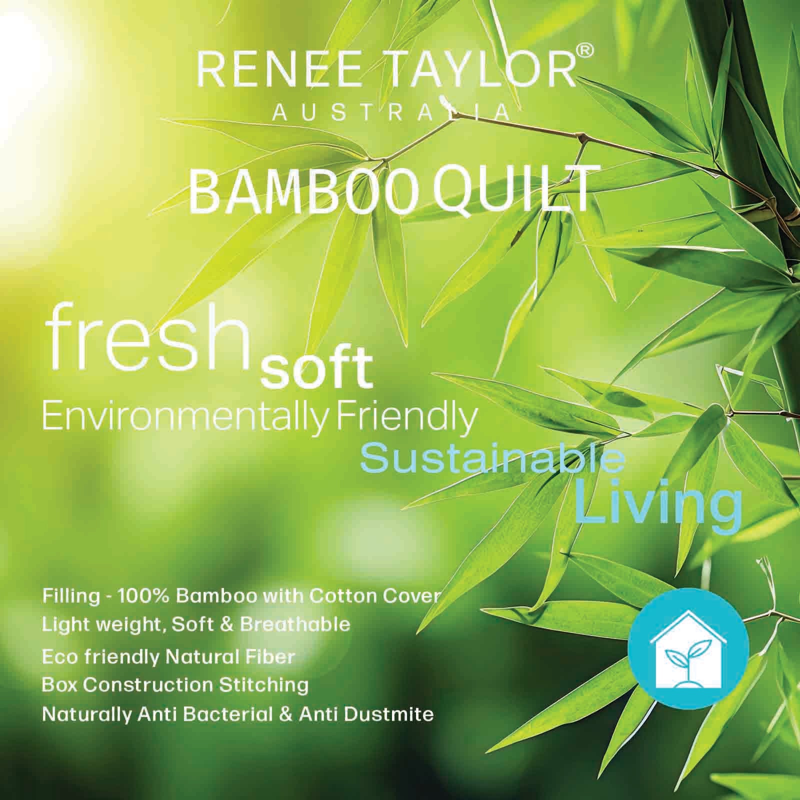 Arlo Natural Bamboo Quilt – Single – 400 GSM
