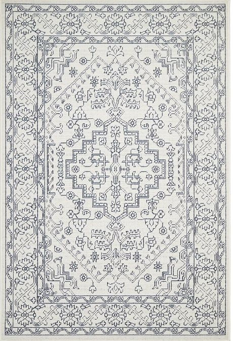 Kora White Modern Rug Rugs
