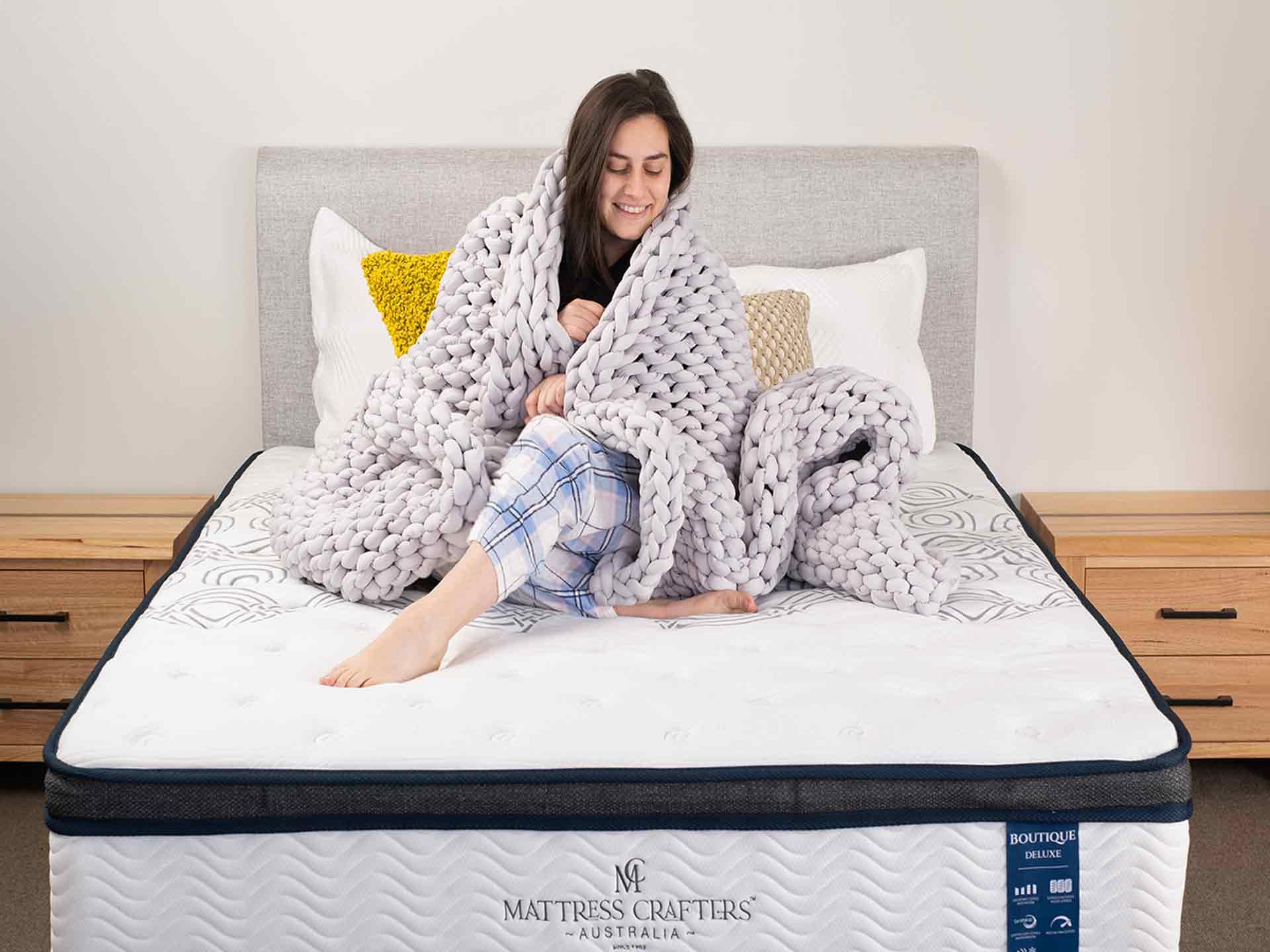 SoftHaven Euro Top Mattress – White – Queen