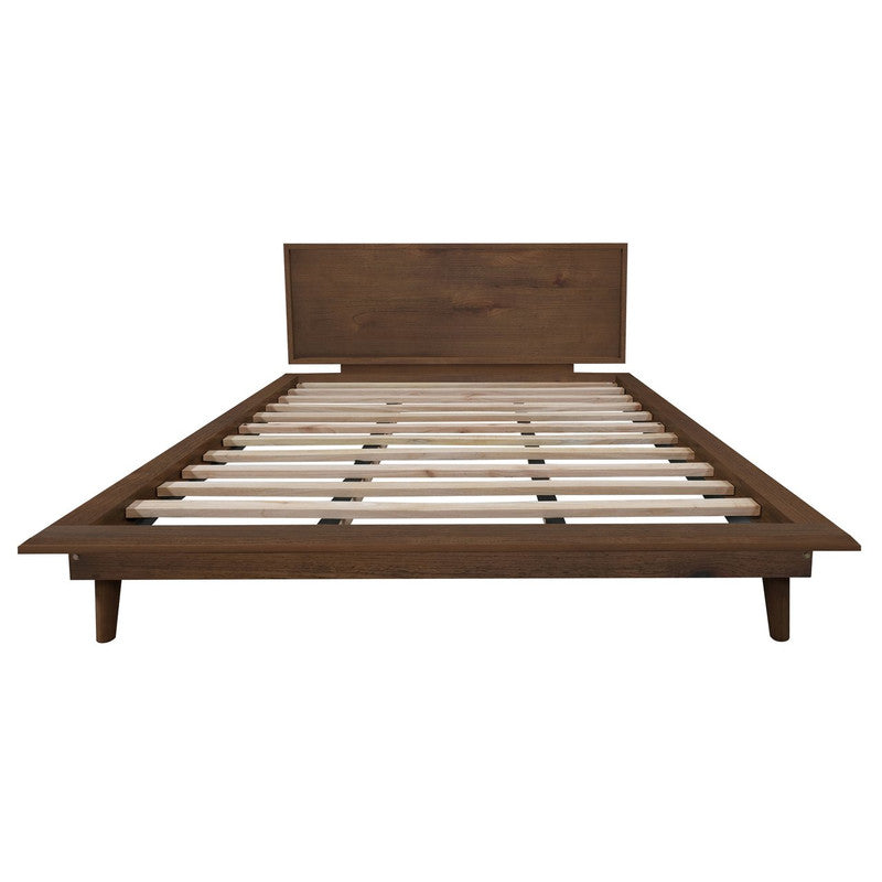 Gatsby Platform Bed (Walnut) – Queen
