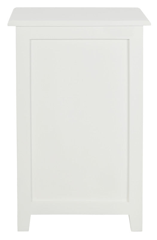 Rosdale Solid Mahogany Lamp Table – White – 80 cm