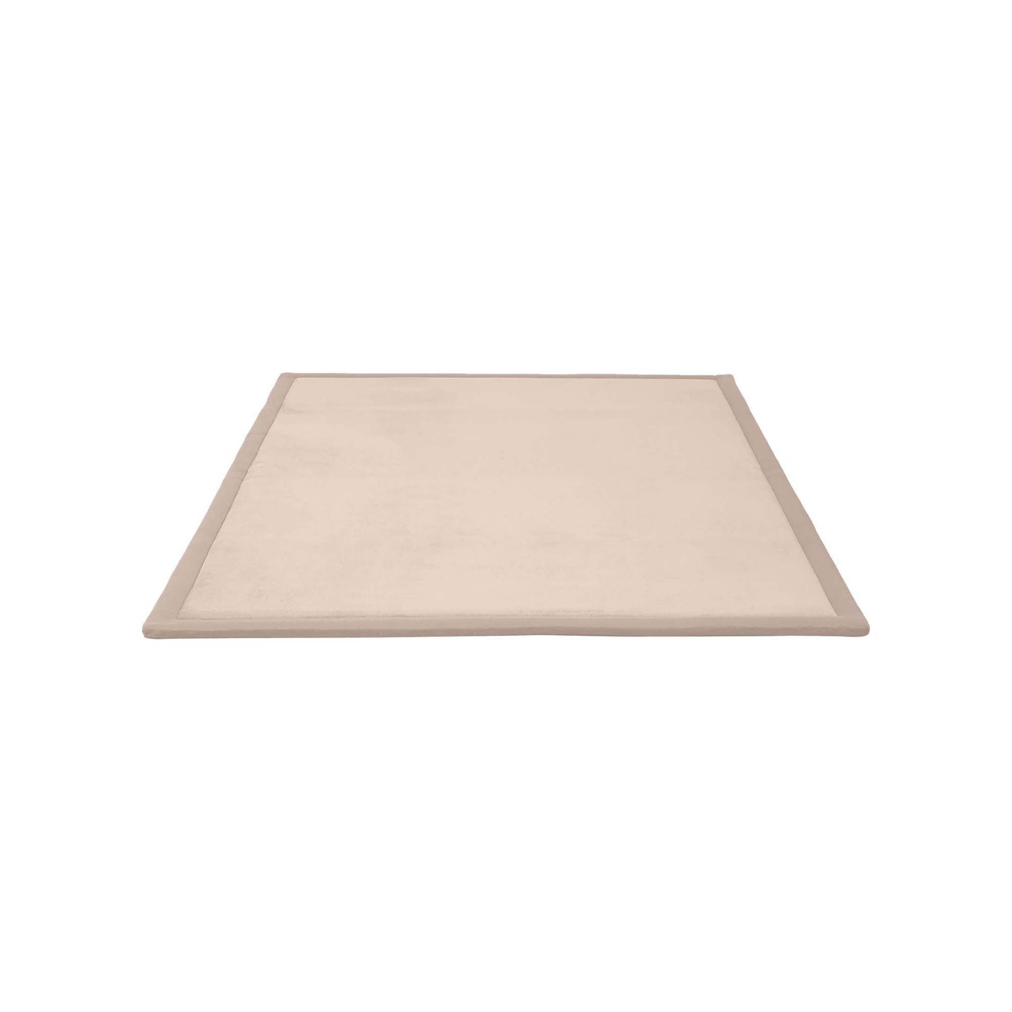 Kids Foam Floor Play Mat - Padded Thick Soft Tatami Style Cream
