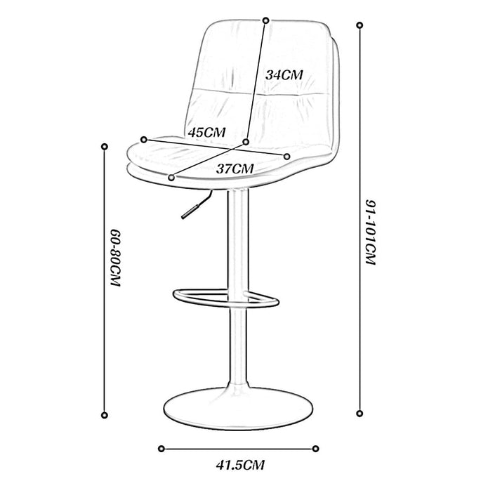 Cove Bar Stools – Green – Set of 2