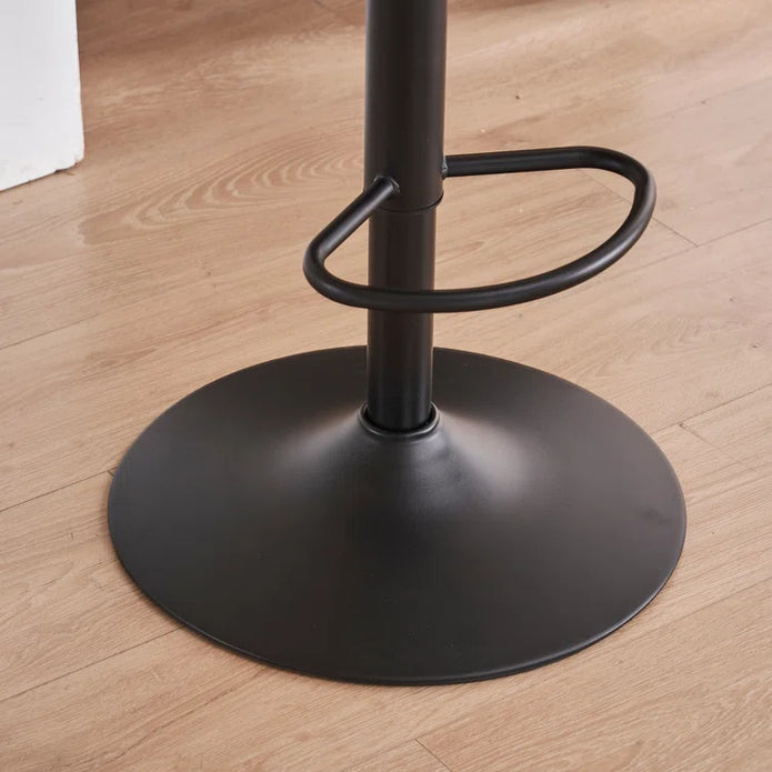 Cove Diamond-Stitched Bar Stools – Green – Set of 2