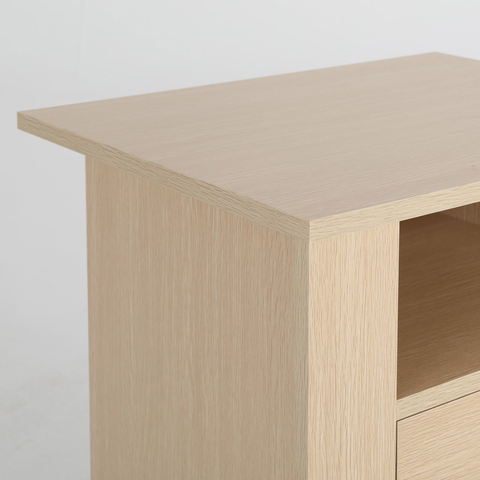 Atlas Bedside Tables – Brown / Wood – Set of 2