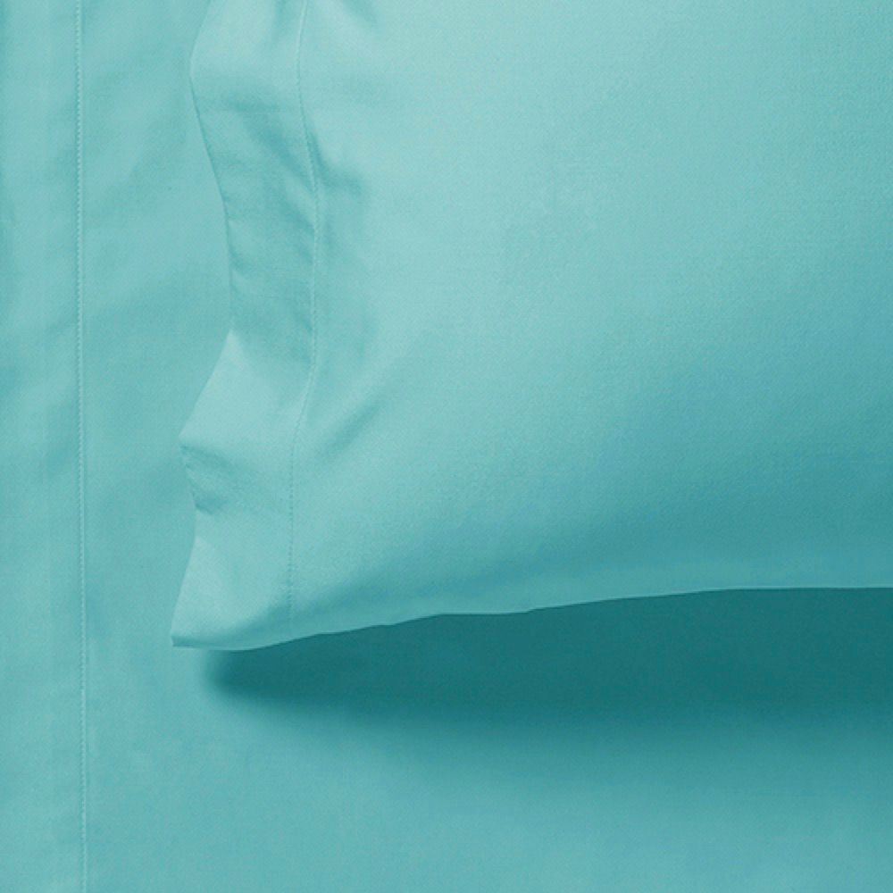 Linden 1000TC Sheet Set – Aqua – King