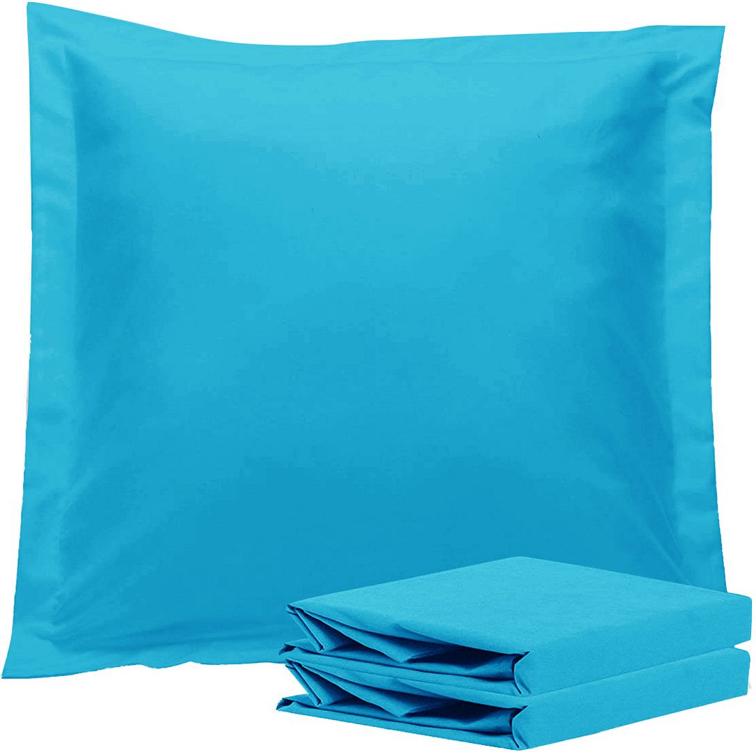 Valentina European Pillowcases – Blue – Set of 2