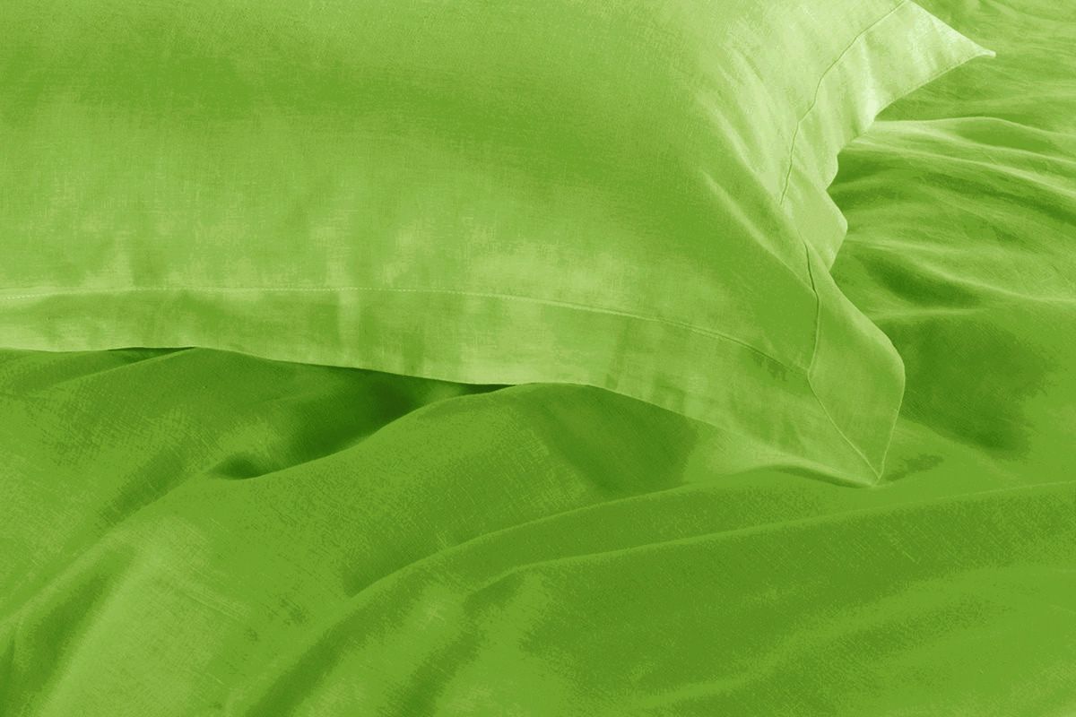 Linden 1000TC Tailored Quilt Cover Set – Green – King Single