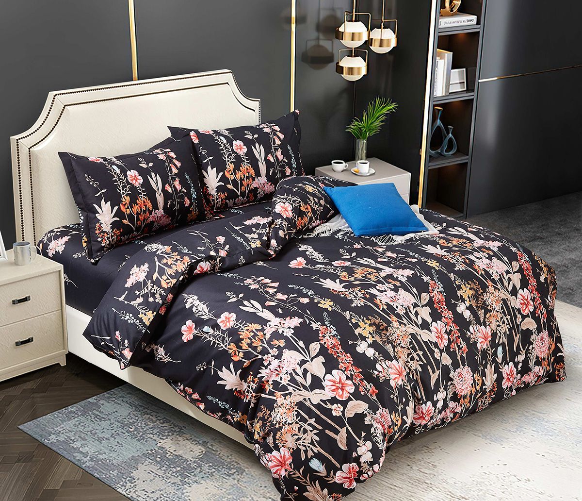 Hayman Duvet Quilt Cover Set – Multi – King