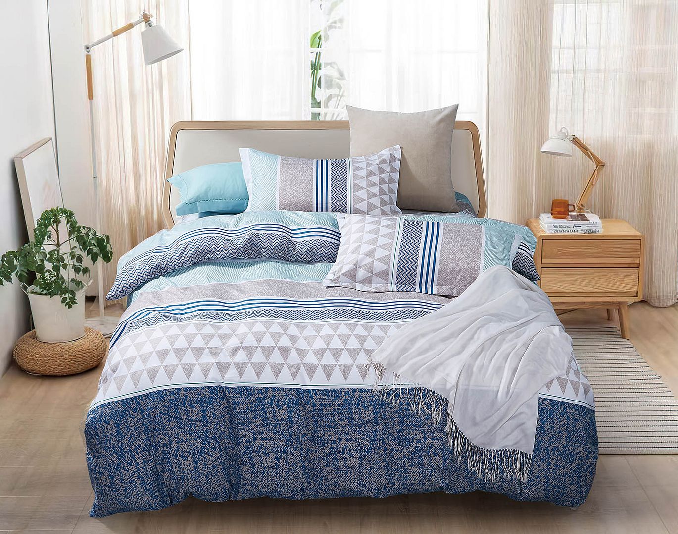 Danya Duvet Quilt Cover Set – Queen