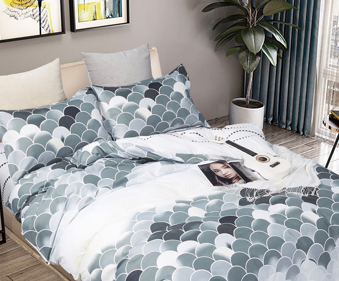 Millie Quilt Cover Set – Multi – Queen