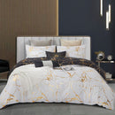 Adana Reversible Bed Quilt/Duvet Cover Set – Queen