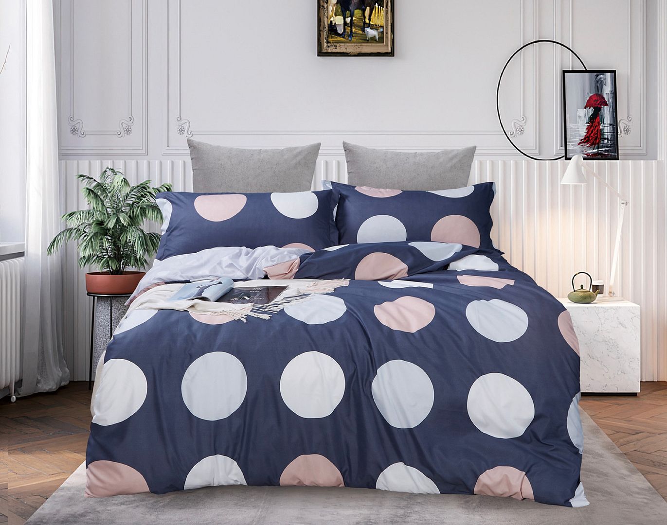 Circles Quilt/Duvet Cover Set – Super King