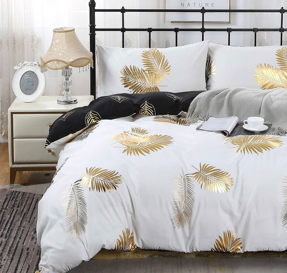 Reversio Reversible Quilt Cover Set – Multi – Super King