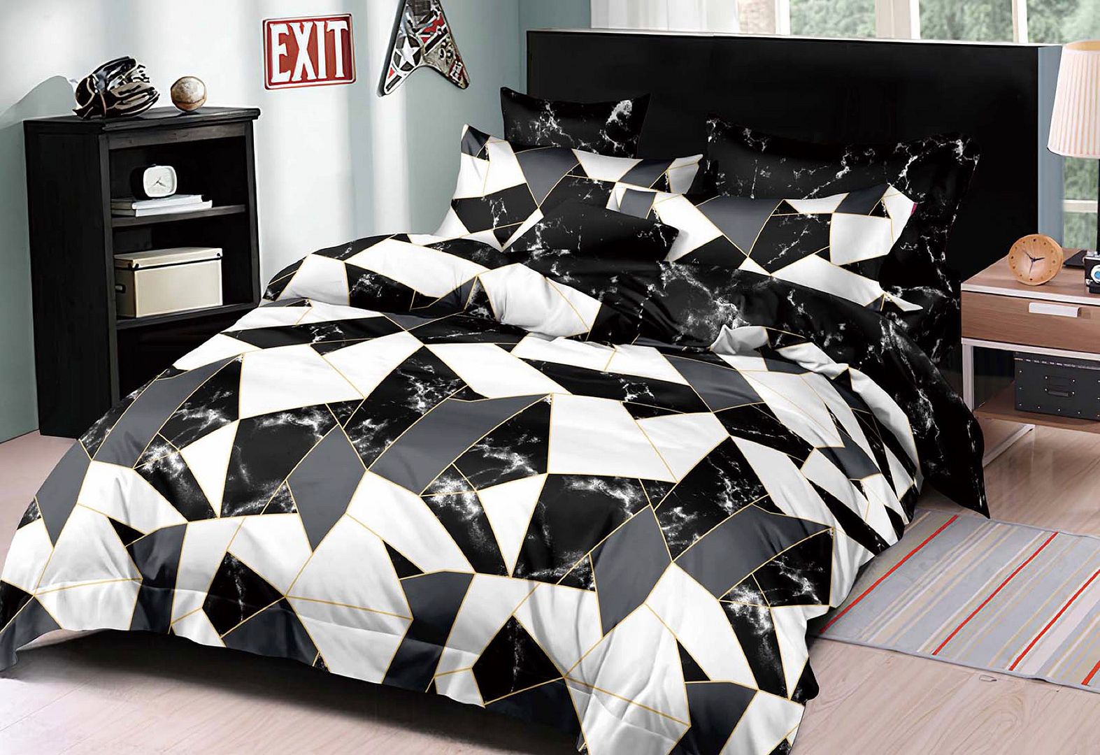 Makoto Quilt/Duvet Cover Set – Super King