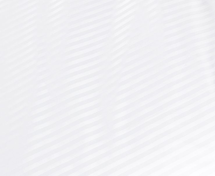 Atlas Ultra Soft Striped Quilt Cover Set – White – King