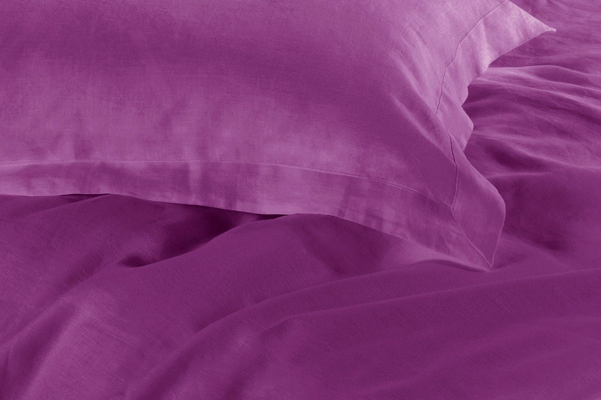 Arlo 1000TC Tailored Quilt Cover Set – Purple – Single