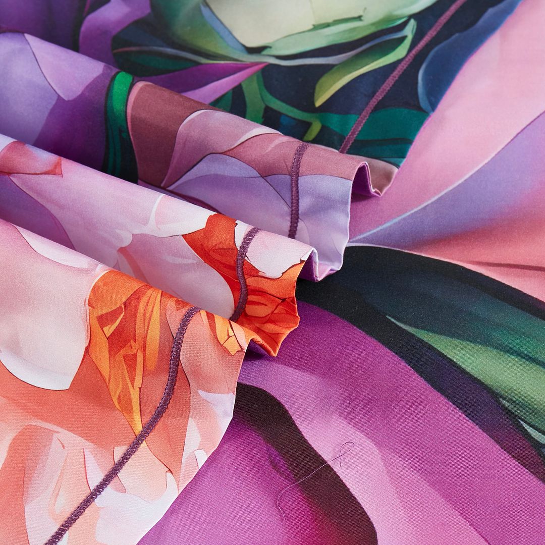 Kaie Floral Quilt Cover Set – Queen