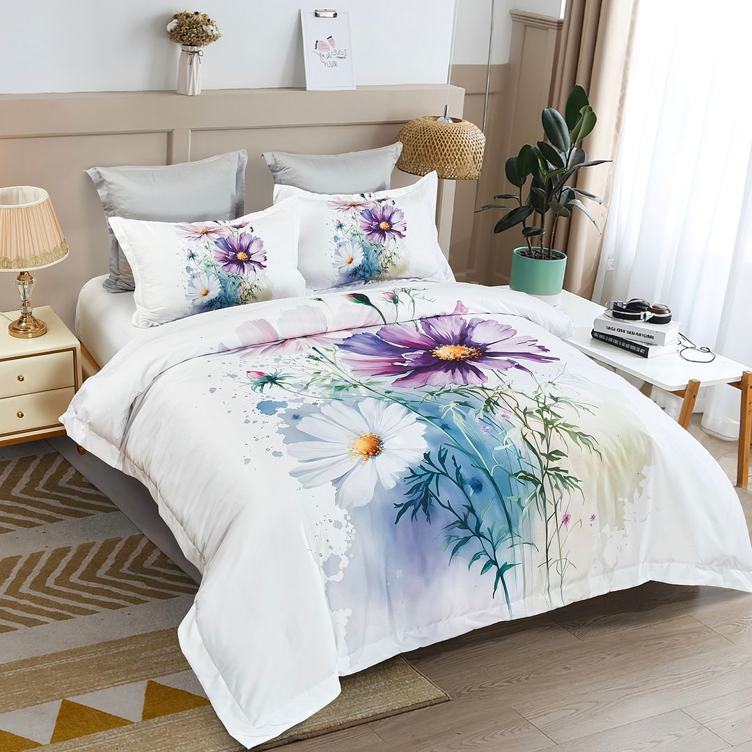 Marrea Floral Quilt Cover Set – Multi – Queen
