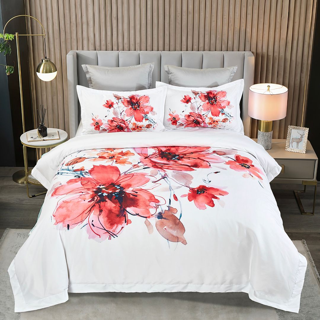 Lulani Floral Quilt Cover Set – Queen